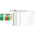 Scatola portaprogetti LEONARDI Plus PPL 25,5x35,5 cm - dorso 15 cm rosso U215RO (Conf.5)