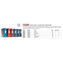 Scatola archivio LEONARDI Combi Box E500 dorso 9 cm azzurro - 29,8x36,2 cm E500AZ