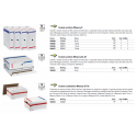 Scatola archivio Sei Rota Memory X 80 25x35 cm dorso 8 cm bianco 673208 (Conf.10)