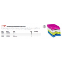 Vaschetta portacorrispondenza CepPro Gloss CEP in polistirene impilabile blu oceano 25,7x24,8x6,6 cm - 1002000351