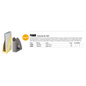 Portariviste HAN Re-LOOP in PPL formati A4/C5 76x239x256 mm - giallo limone 16218-950