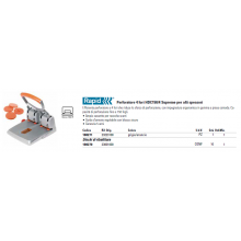 Dischi di ribattitura per perforatori Rapid HDC 150 Supreme conf. da 10 - 23001000