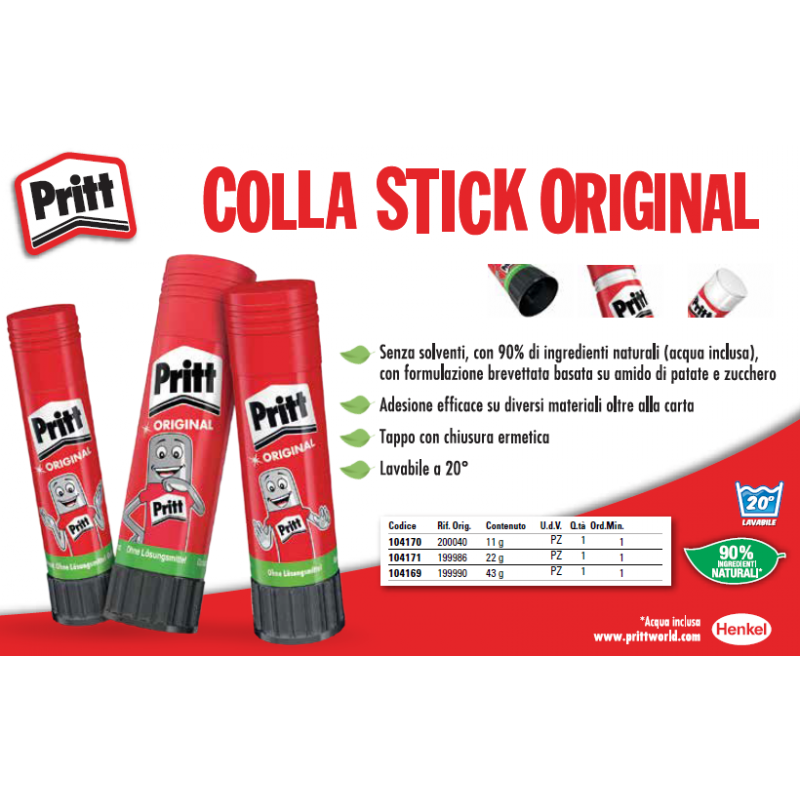 Colla stick Pritt 11g - Pritt 200040