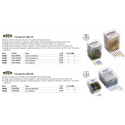 Fermagli Leone Dell'Era in filo colorato metallizzato Gran Mix misure assortite scatola da 125 g. - FXB125GMIX