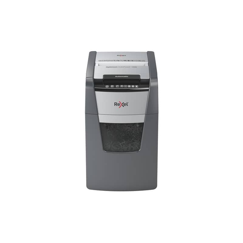 Distruggidocumenti uso moderato Optimum AutoFeed+ 130X EU Rexel - P-4 - 44 L - taglio a frammenti 4x28 mm 2020130XEU