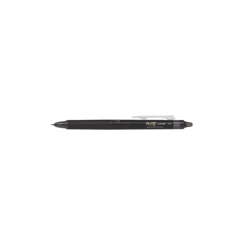 Penna a sfera a scatto Pilot Frixion Point Clicker Synergy tip 0,5 mm nero  006862