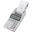 Calcolatrice scrivente mobile 12 cifre Sharp EL-1611V 2 colori di stampa doppia alimentazione grigia - SH-EL1611V