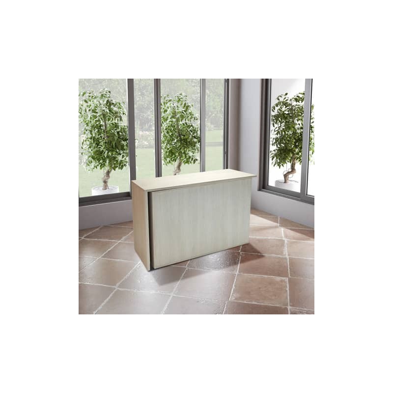Scrivania a ribalta incassata Frensy 80x22xH.93 cm Bodega 7477-7478