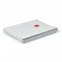 Carta da pacco Rex-Sadoch 100x140 cm 80 g/m² - Kraft bianco - conf. 50 fogli piegati 50x35 cm - CK50W