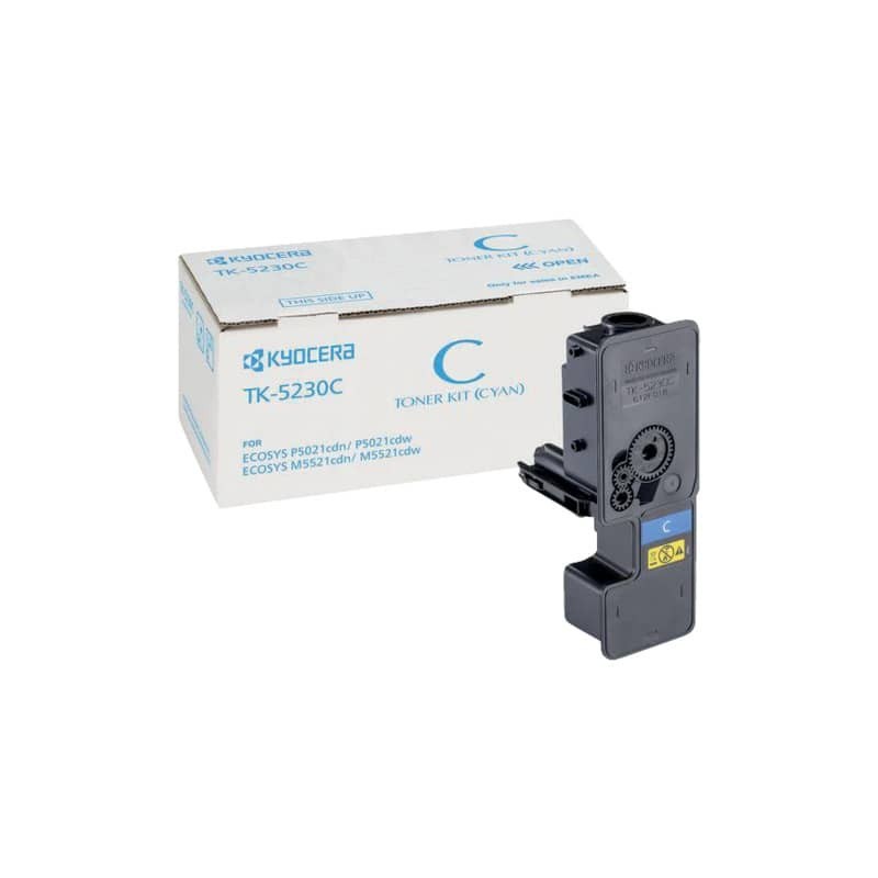 Toner Kyocera TK5230C Ciano 1T02R9CNL0