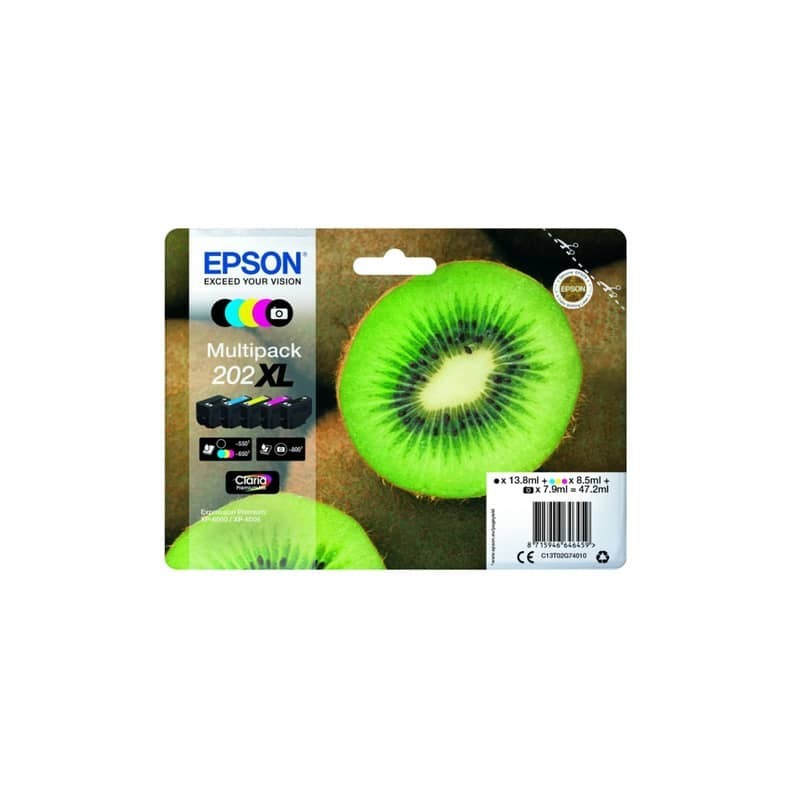 Cartuccia Epson C13T02G74010 Multipack nero+ciano+magenta+giallo C13T02G74010