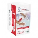 Panno in carta Papernet Fast and Clean bianco - 2 veli - 21,6x33,25 cm conf. 100 fogli - 419295 (Conf.20)