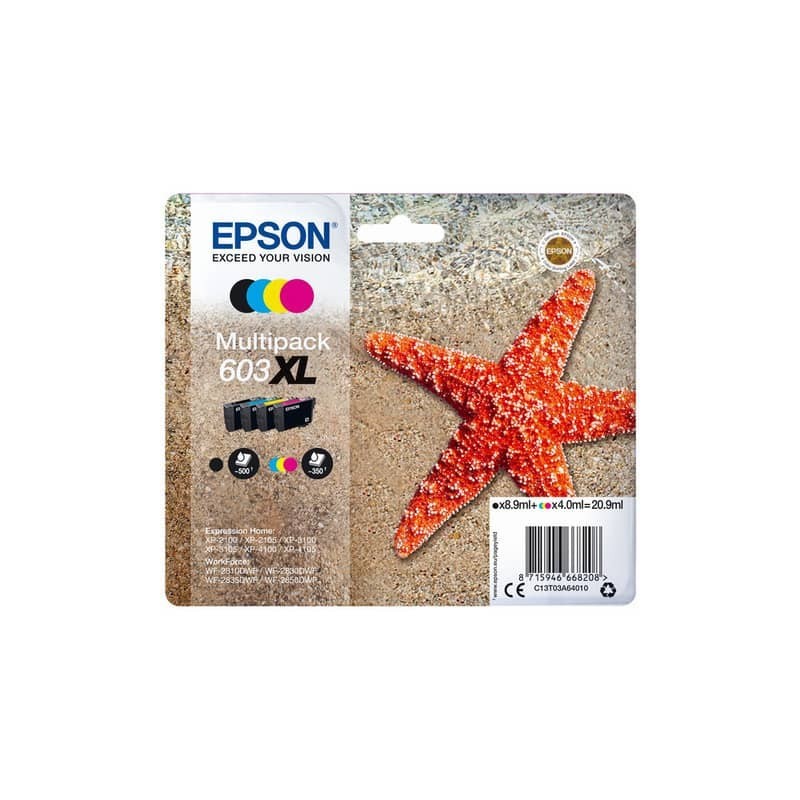 Multipack 4-colours 603XL Ink Epson multicolore C13T03A64010
