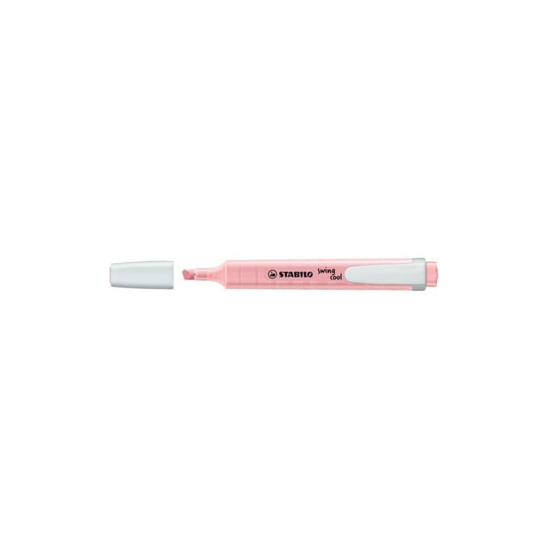 Evidenziatore Stabilo Swing® Cool Pastel 1-4 mm - rosa antico 275/129-8 (Conf.10)