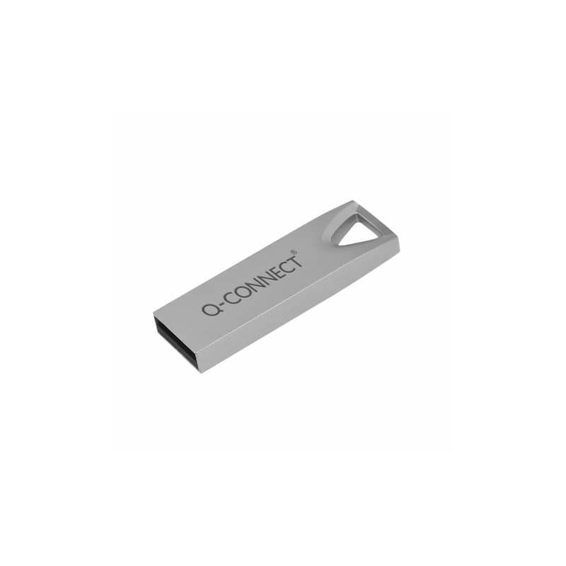 Chiavetta USB 2.0 in blister Q-Connect Premium argento - 16 GB - KF11479