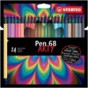 Pennarelli Stabilo Pen 68 arty - tratto 1 mm - colori assortiti - Conf. 24 pezzi - 6824-1-20