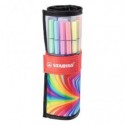 Pennarelli Stabilo Pen 68 arty - tratto 1 mm - colori assortiti Rollerset 25 pezzi - 6825-071-20