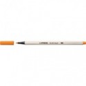 Pennarello Stabilo Pen 68 brush - punta a pennello - M 1 mm arancio 568/54 (Conf.10)