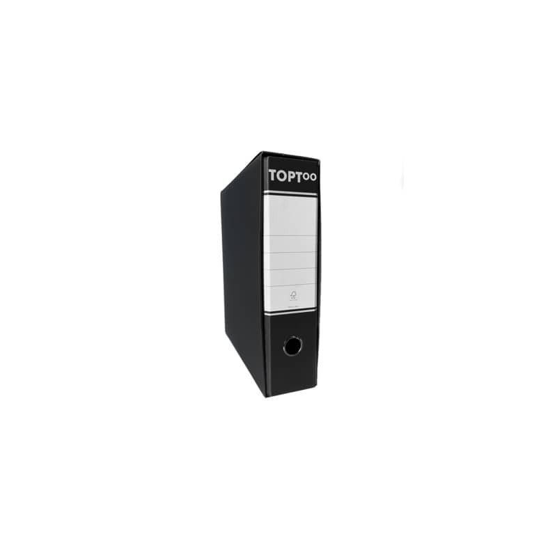 Registratore commerciale con custodia TOPToo dorso 8 cm - 23x30 cm - nero FMCRTU8NE (Conf.6)