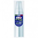 Bicchieri trasparenti in polistirene Dopla 250 ml (200 L) conf. 25 pz - 22633 (Conf.3)