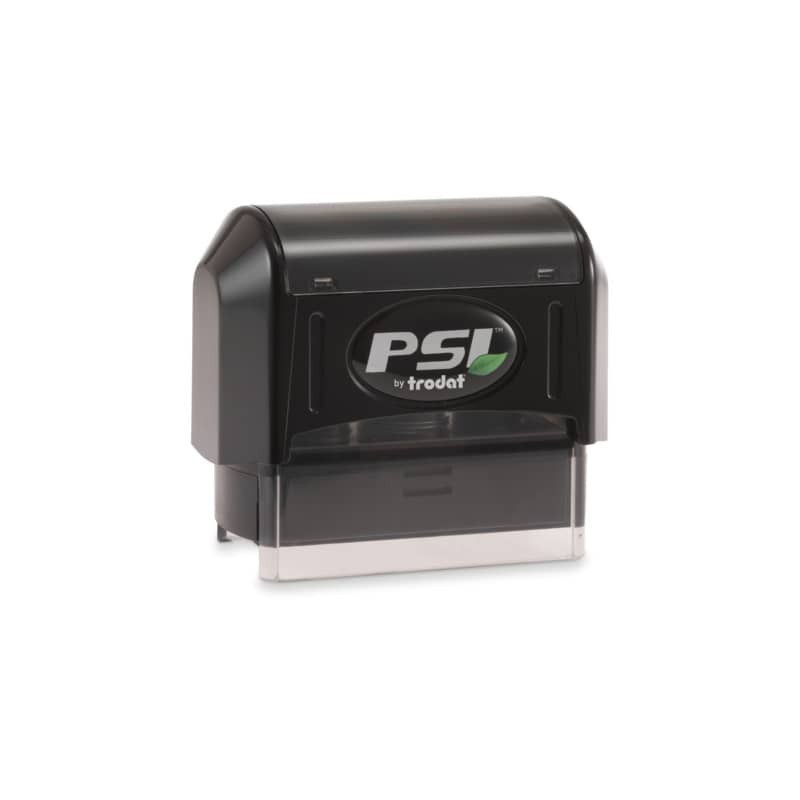 Timbro di testo preinchiostrato Trodat PSI 1854 Z style preassemblato 16x52 mm 103046