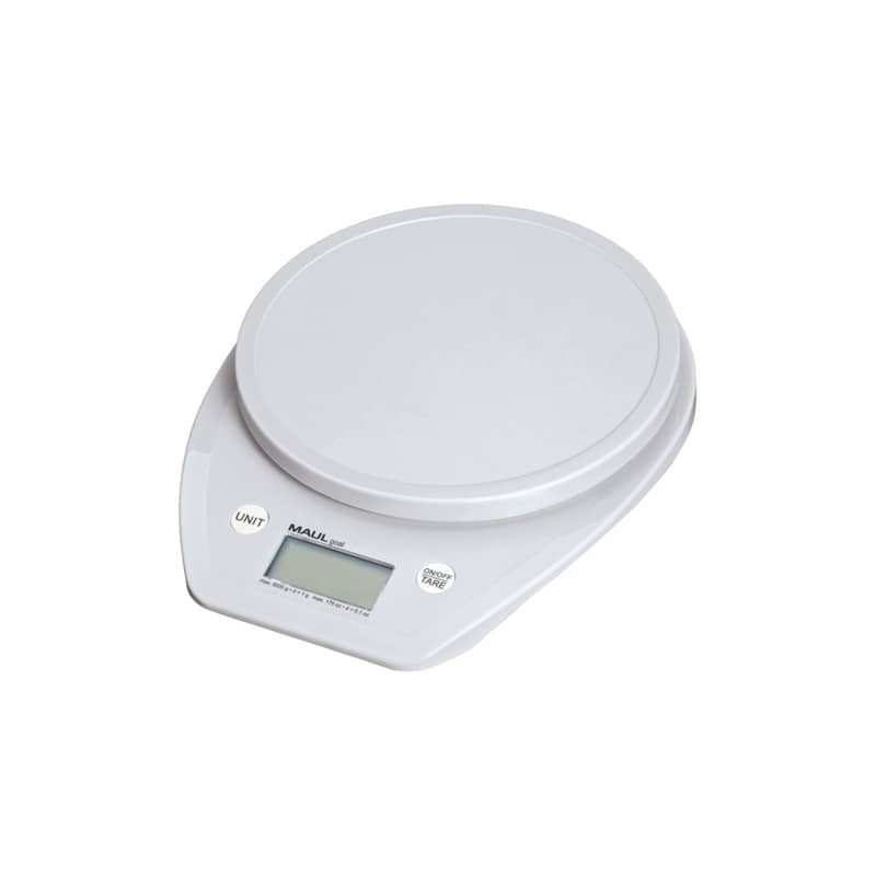 Bilancia pesalettere Maul MAULgoal 5000 g - alimentazione a batterie - bianco - Z770041