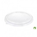 Coperchio Bio in PLA Scatolificio del Garda Nature Works  Ø190 mm trasparente per per contenitore S120 - conf. 50 pz 17592