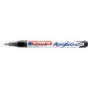 Marcatore acrilico Edding 5300  - punta tonda 1-2 mm tratto fine - nero-intenso - E-5300 901