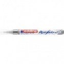 Marcatore acrilico Edding 5300  - punta tonda 1-2 mm tratto fine - argento - E-5300 923