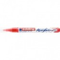 Marcatore acrilico Edding 5300  - punta tonda 1-2 mm tratto fine - rosso-traffico - E-5300 902