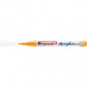 Marcatore acrilico Edding 5300  - punta tonda 1-2 mm tratto fine - giallo-sole -E-5300 906