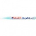 Marcatore acrilico Edding 5300  - punta tonda 1-2 mm tratto fine - azzurro pastello - E-5300 916
