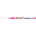 Marcatore acrilico Edding 5300  - punta tonda 1-2 mm tratto fine - rosa fluo - E-5300 069