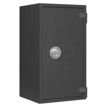 Cassaforte di sicurezza Format MT - 85 Lt - 74x40,5x38,5 cm - 41 kg - grigio serratura a chiave doppia mappa - MT 4