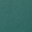 Copertine per rilegatura GBC Leathergrain in cartoncino goffrato A4 verde scuro - conf. 100 pezzi - CE040045