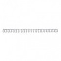 Spirali metalliche a 34 anelli GBC WireBind 6 mm A4 argento - fino a 55 fogli - conf. 100 pezzi - RG810497