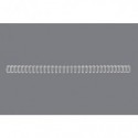 Spirali metalliche a 34 anelli GBC Wirebind 11 mm A4 bianco - fino a 100 fogli - conf. 100 pezzi - RG810770