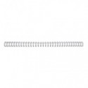 Spirali metalliche a 34 anelli GBC Wirebind 12 mm A4 argento - fino a 115 fogli - conf. 100 pezzi - RG810897