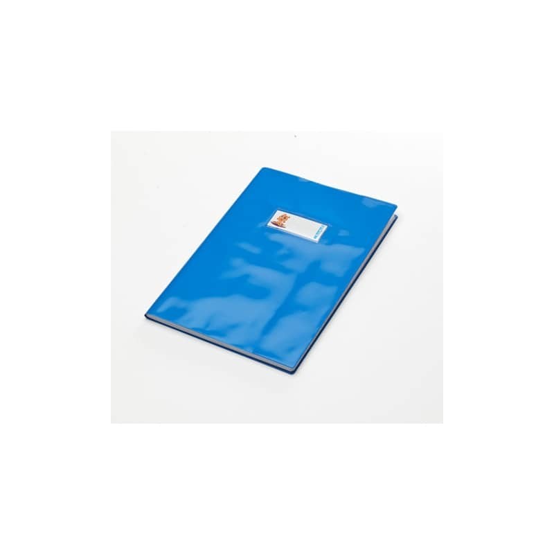 Copriquaderno con etichetta Favorit Coprimaxi Beat - A4 in PVC laccato spessore 180 μm azzurro - 100500879 (Conf.30)
