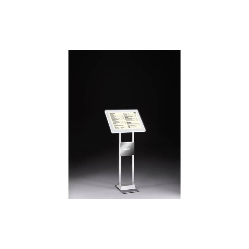 Leggio da interno con cornice a LED A3 Tecnostyl LEDMAG 25x40x120 cm - LDM-203