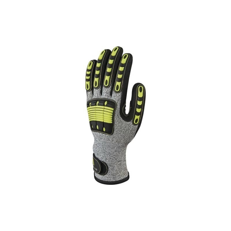 Guanto in maglia polietilene ad alte prestazioni Delta Plus - palmo doppia spalmatura nitrile Taglia 10 VV910JA10