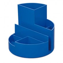 Portaoggetti Maul MAULRoundBox - riciclato blu - Ø 14 cm h.12,5 cm 4117637.ECO