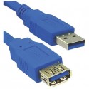 Cavo di prolunga Media Range USB 3.0 A/A 1,8m blu MRCS151