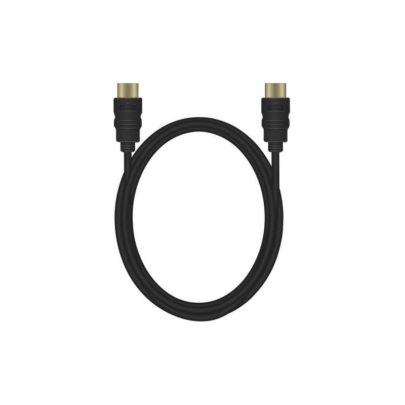 Cavo di collegamento Media Range HDMI ad alta velocità con Ethernet contatti dorati 18 Gbit/s 1,8mt  - MRCS156