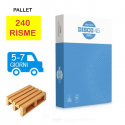 Bancale Carta per fotocopie Burgo Distribuzione Disco 45 A4 70 gr Risma da 500 fogli (Pallet 240 risme)