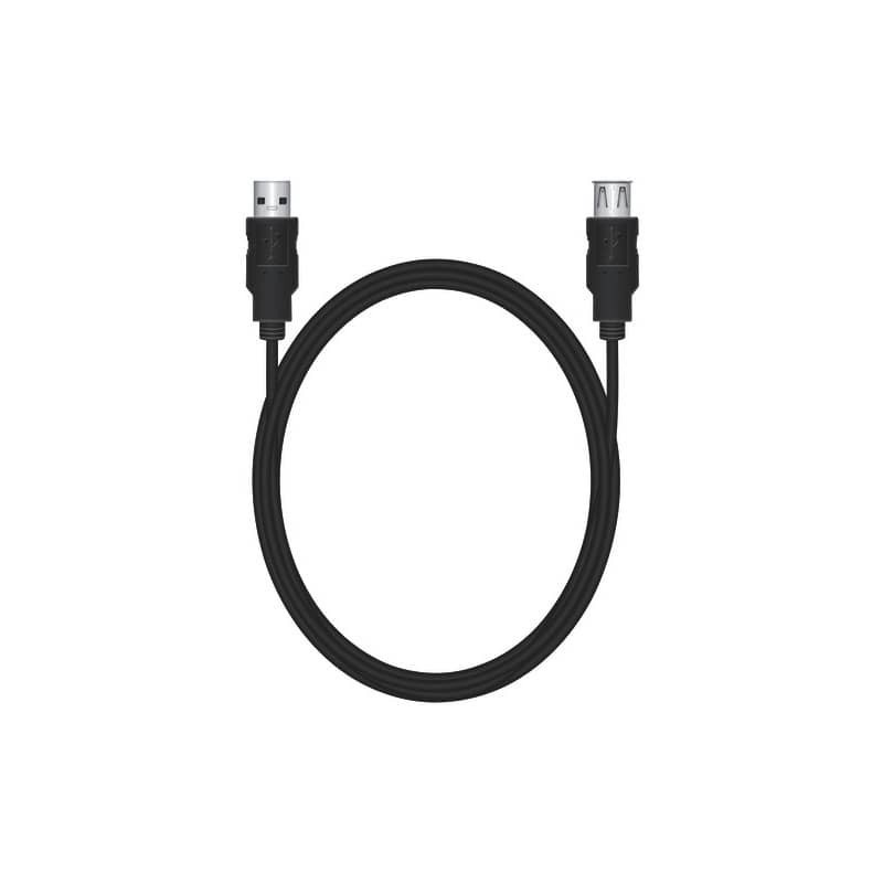 Cavo di prolunga Media Range USB 2.0 A/A 1,8m nero MRCS154
