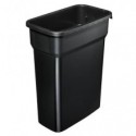 Cestino Rotho Selecto slim 55 lt - antracite F800030