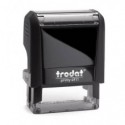 Printy 4911 Timbro di testo Trodat PERSONALIZZATO fino a 4 righe nero dim. max personalizzazione 38x14 mm - 11662