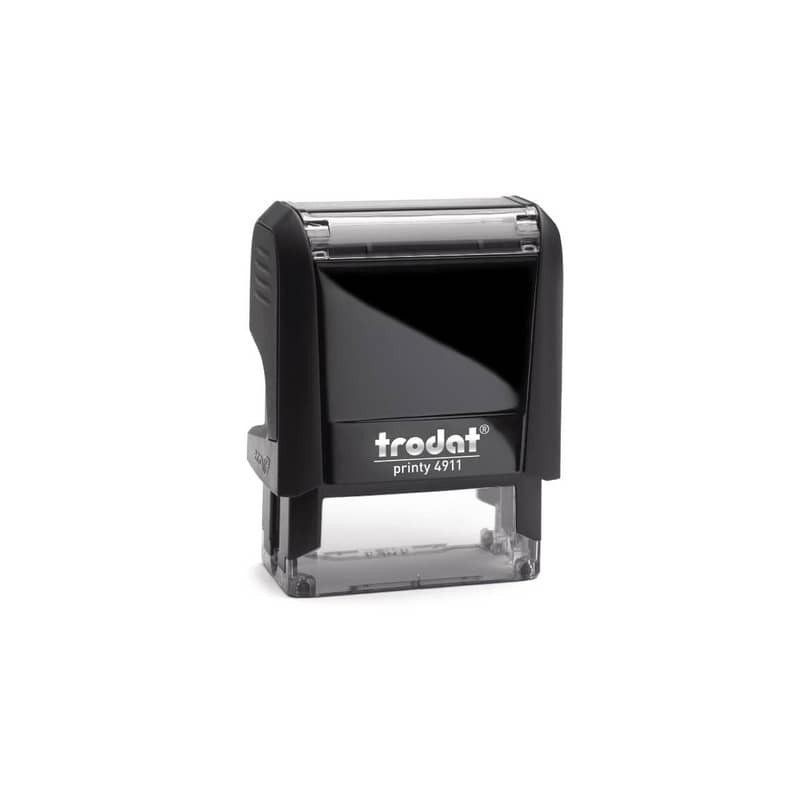 Printy 4911 Timbro di testo Trodat PERSONALIZZATO fino a 4 righe nero dim. max personalizzazione 38x14 mm - 11662