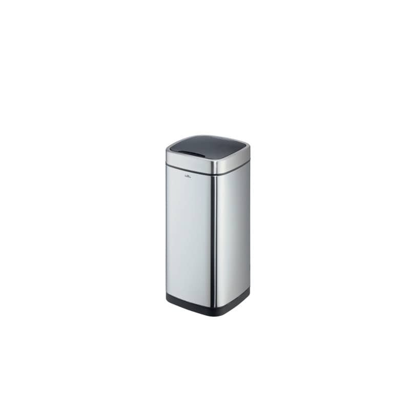 Cestino con sensore DURABLE NO TOUCH argento metallizzato - capienza 35 Lt - 3423-23